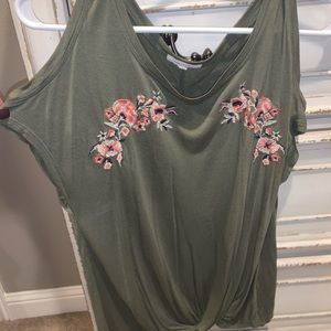 cold shoulder top